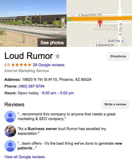 Loud Rumor Map