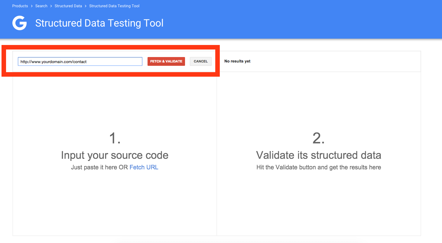 Fetch URL Test