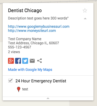 Editing Google My Maps