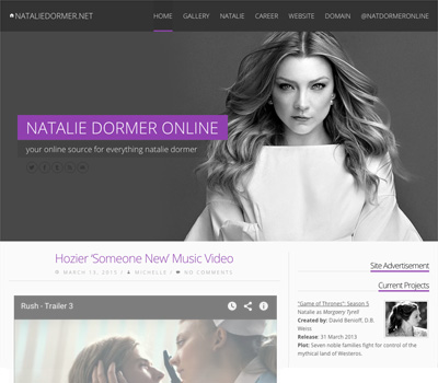 NatalieDormer.net NatalieDormer.net
