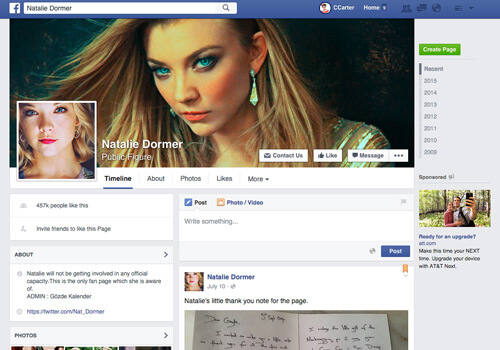 Unnecessary Natalie Dormer Image