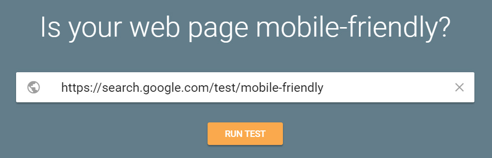 Mobile Friendly Websites