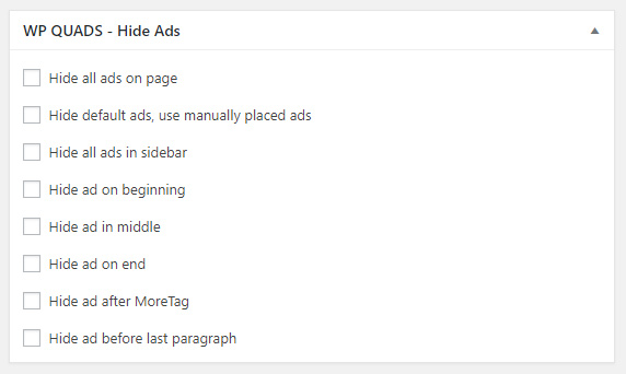 Hide Ads