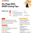On-Page SEO SERP Listing Tips