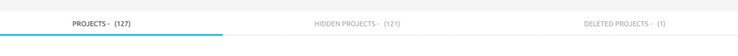 Projects: Projects Tabs Projects: Projects Tabs