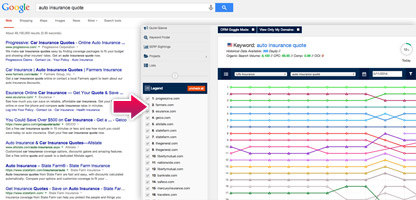 Archivo de SERPs con SERPWoo